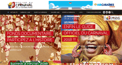 Desktop Screenshot of carnavaldeguadeloupe.com